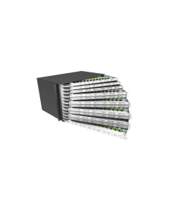 DISTRIBUIDOR INTERNO OPTICO DIO 144 FO MODULAR ARTICULADO ADAPTADORES E PIGTAILS SC/APC SM 19" 6U PR FIBRACEM DGO.00042-ES.01