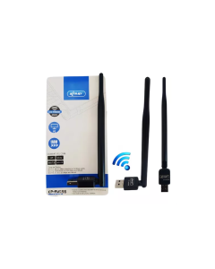 ADAPTADOR PLACA DE REDE WIRELESS WI-FI USB ANTENA EXTERNA KNUP KP-AW156