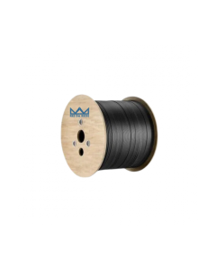 CABO DE FIBRA OPTICA DROP FLAT 1FO 657.A2 CFOAC-BLI-A/B-CM-01-CO LSZH 1KM - REI DA REDE