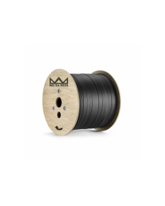 CABO DE FIBRA OPTICA DROP FLAT 1FO GJYXCH-1B6A2 G.657A2 BOBINA 1KM - REI DA REDE