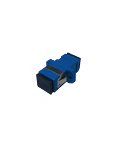 ADAPTADOR ACOPLADOR OPTICO SIMPLEX MONOMODO SM - SC / UPC AZUL NAZDA