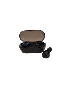 FONE DE OUVIDO BLUETOOTH SEM FIO INTRA AURICULAR TWS EARBUDS PRETO SUMEXR SLY-20
