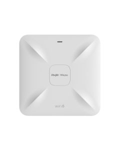 Access Point AP Dual Band AX3200 Wi-Fi 6 POE 01 Porta 2.5ge 512 Clientes Ruijie Reyee RG-RAP2260(E)