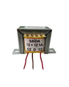 Auto Transformador 12v+12v 1A AGL - Unidade