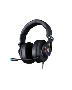 FONE COM MICROFONE GAME STEREO 1 P2+USB PRETO H500 - HP