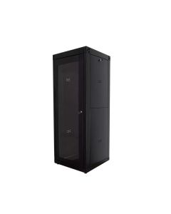 RACK PADRÃO 19" 44U X 670MM PRETO PISO VISOR DE ACRÍLICO