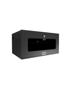CAIXA ORGANIZADORA RACK METALICA 5U COM 2 CHAVES PRETO - ONIX