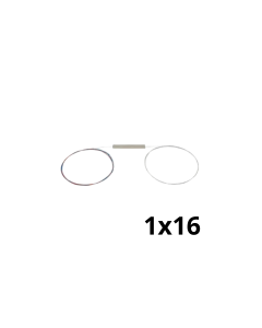 Splitter PLC 1x16 Desconectorizado 1mt 0.9mm Fibervix FV6012 (sem conector)