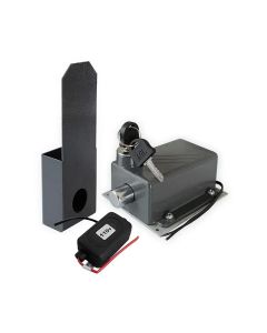 Trava Eletromagnética 110v Cinza com Módulo V2024 AGL